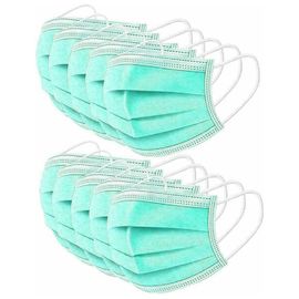 Multi Layer Protection Colored Surgical Masks , Disposable Dust Mask Bacteria Proof
