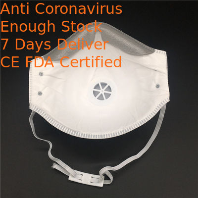 Latex Free Disposable Pollution Mask , Outdoor Dust Mask Special Design